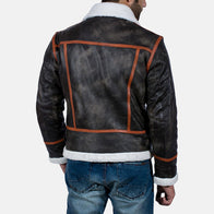 [FS] Alpine Brown Fur Leather Jacket by Dash Racegear - men Jacket view 5