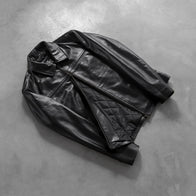 [FS] Mystical Black Leather Jacket by Dash Racegear - men Jacket view 8