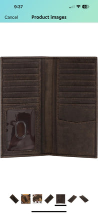 Gerard Custom Leather Wallet 1/2 Installment by Dash Racegear - men Leather Accessories view 4