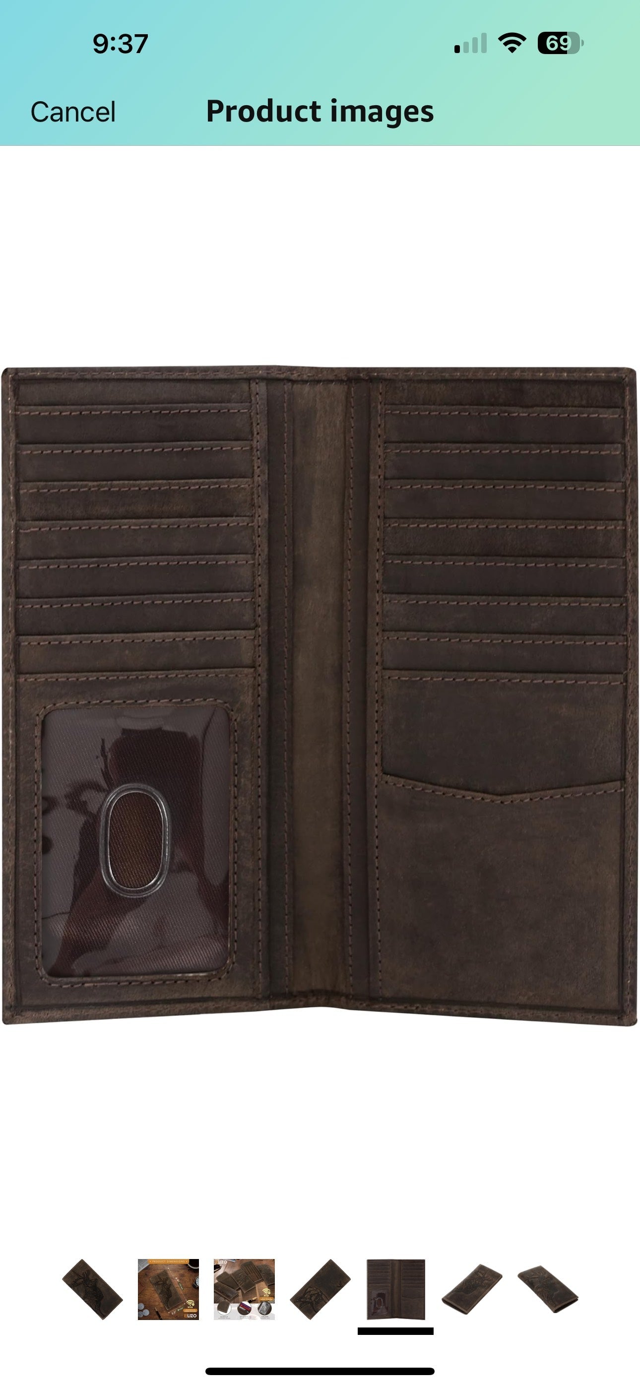 Gerard Custom Leather Wallet 1/2 Installment by Dash Racegear - men Leather Accessories view 4