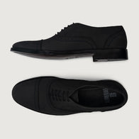 Greyson Brogues Oxford Black Nubuck Leather Shoes by Dash Racegear - men Leather Shoes view 3
