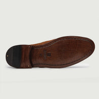 Greyson Brogues Oxford Brown Suede Leather Shoes by Dash Racegear - men Leather Shoes view 6