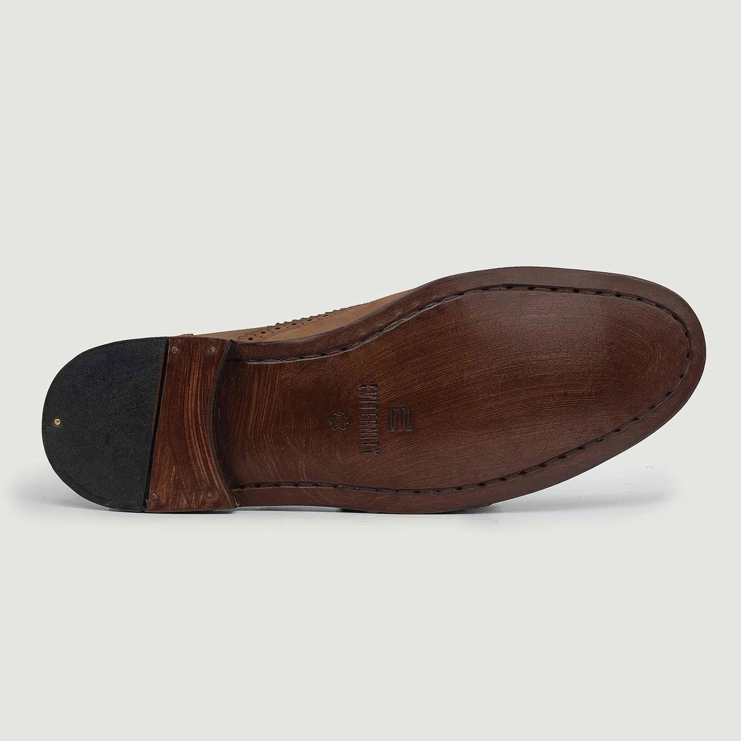 Greyson Brogues Oxford Oil Pull-up Brown Leather Shoes by Dash Racegear - men Leather Shoes view 6