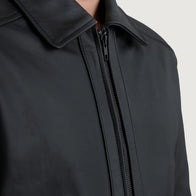 Inferno Matte Black Leather Jacket by Dash Racegear - men Jacket view 5