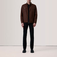 Irwin Brown Waxed Canvas Field Jacket by Dash Racegear - men Jacket view 2