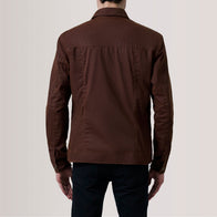 Irwin Brown Waxed Canvas Field Jacket by Dash Racegear - men Jacket view 4