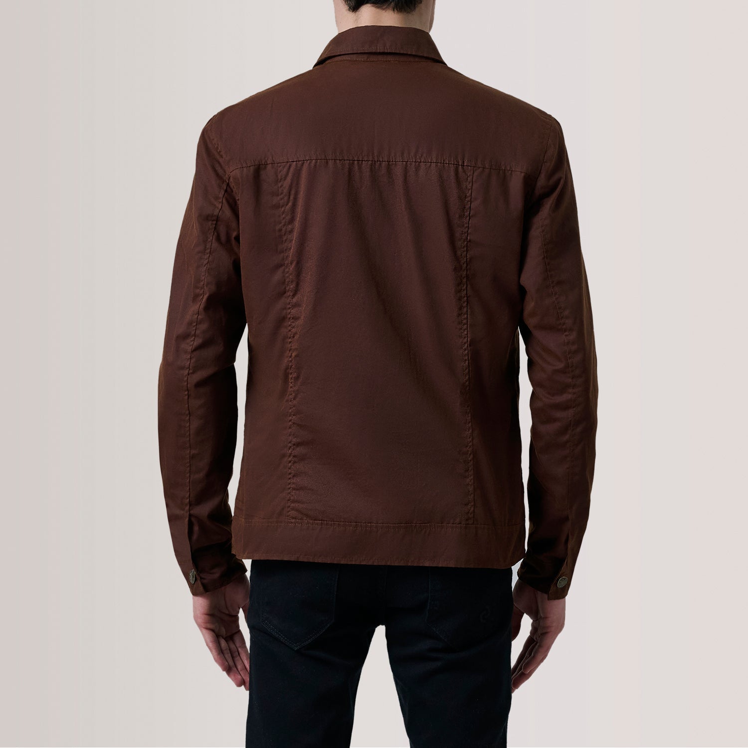 Irwin Brown Waxed Canvas Field Jacket by Dash Racegear - men Jacket view 4