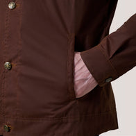 Irwin Brown Waxed Canvas Field Jacket by Dash Racegear - men Jacket view 6