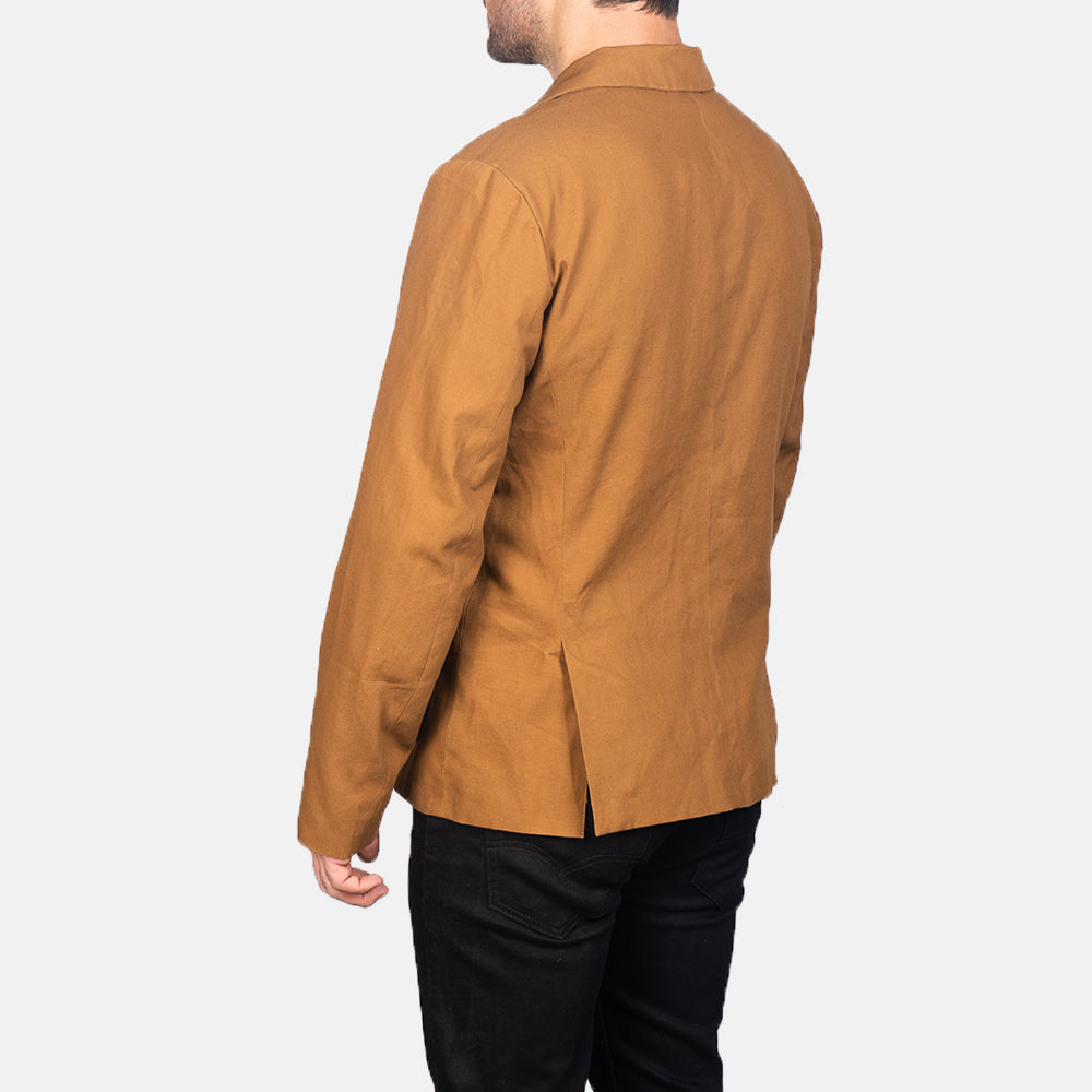Kajetan Khaki Safari Jacket by Dash Racegear - men Jacket view 5