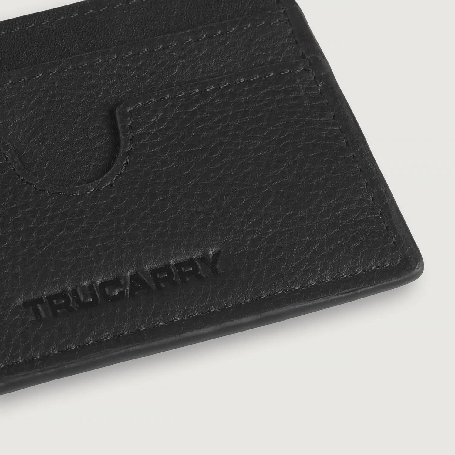 Karl Black Leather Card Holder by Dash Racegear - unisex Leather Accessories view 6