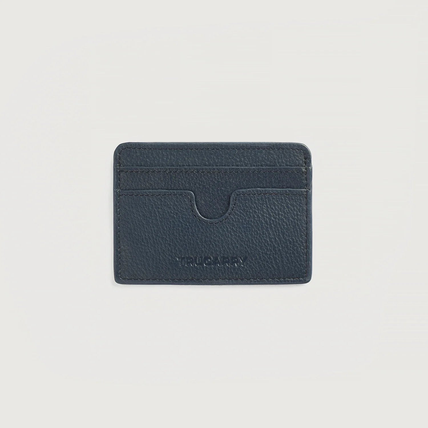Karl Blue Leather Card Holder by Dash Racegear - unisex Leather Accessories view 1