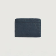 Karl Blue Leather Card Holder by Dash Racegear - unisex Leather Accessories view 2
