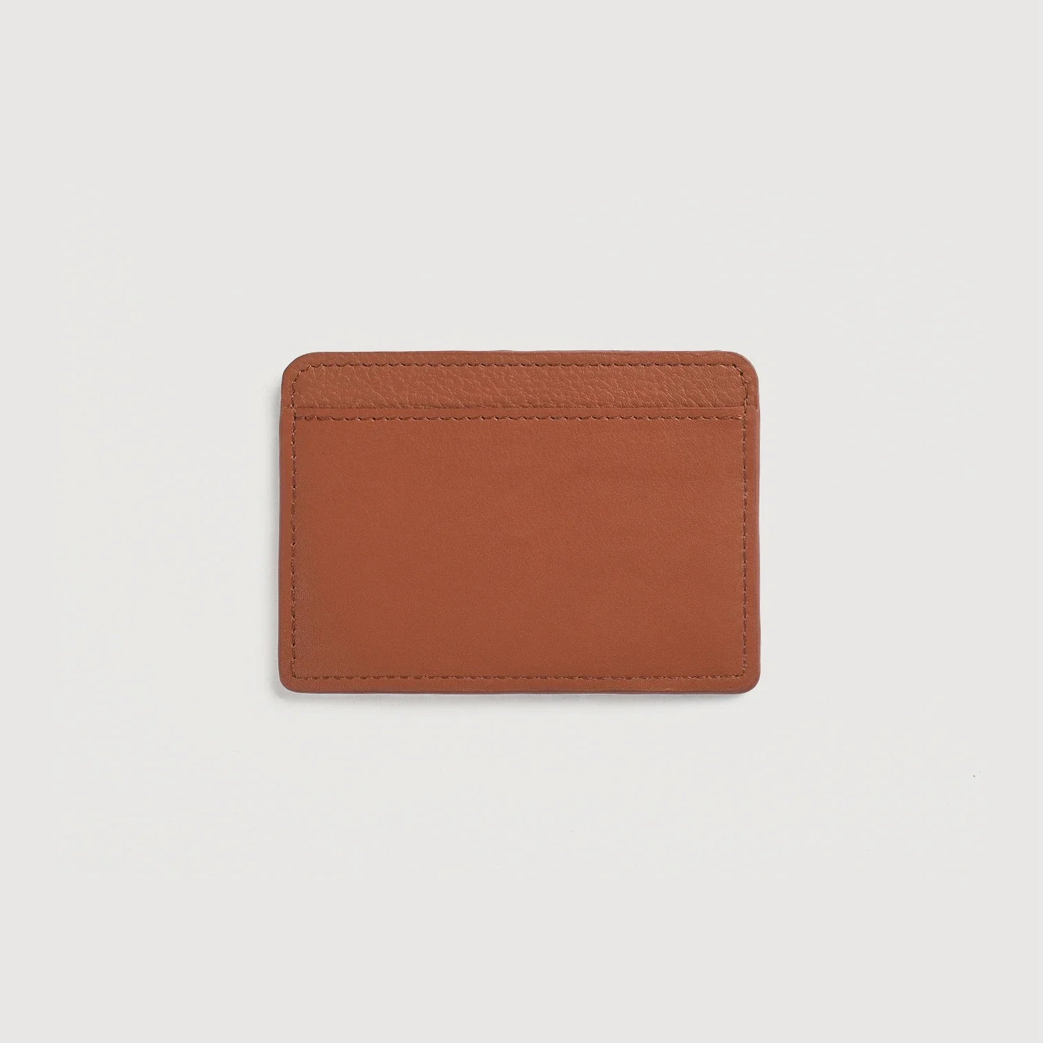 Karl Brown Leather Card Holder by Dash Racegear - unisex Leather Accessories view 2