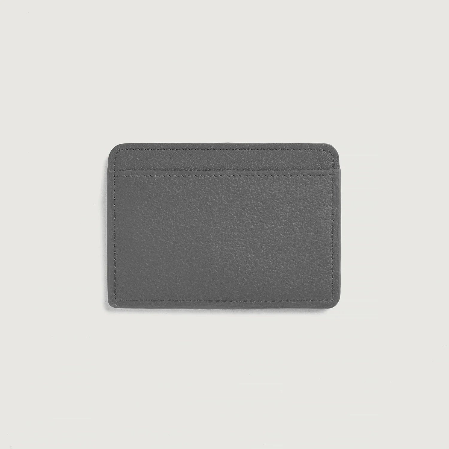 Karl Grey Leather Card Holder by Dash Racegear - unisex Leather Accessories view 2