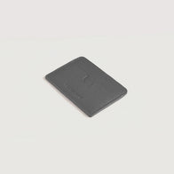 Karl Grey Leather Card Holder by Dash Racegear - unisex Leather Accessories view 3