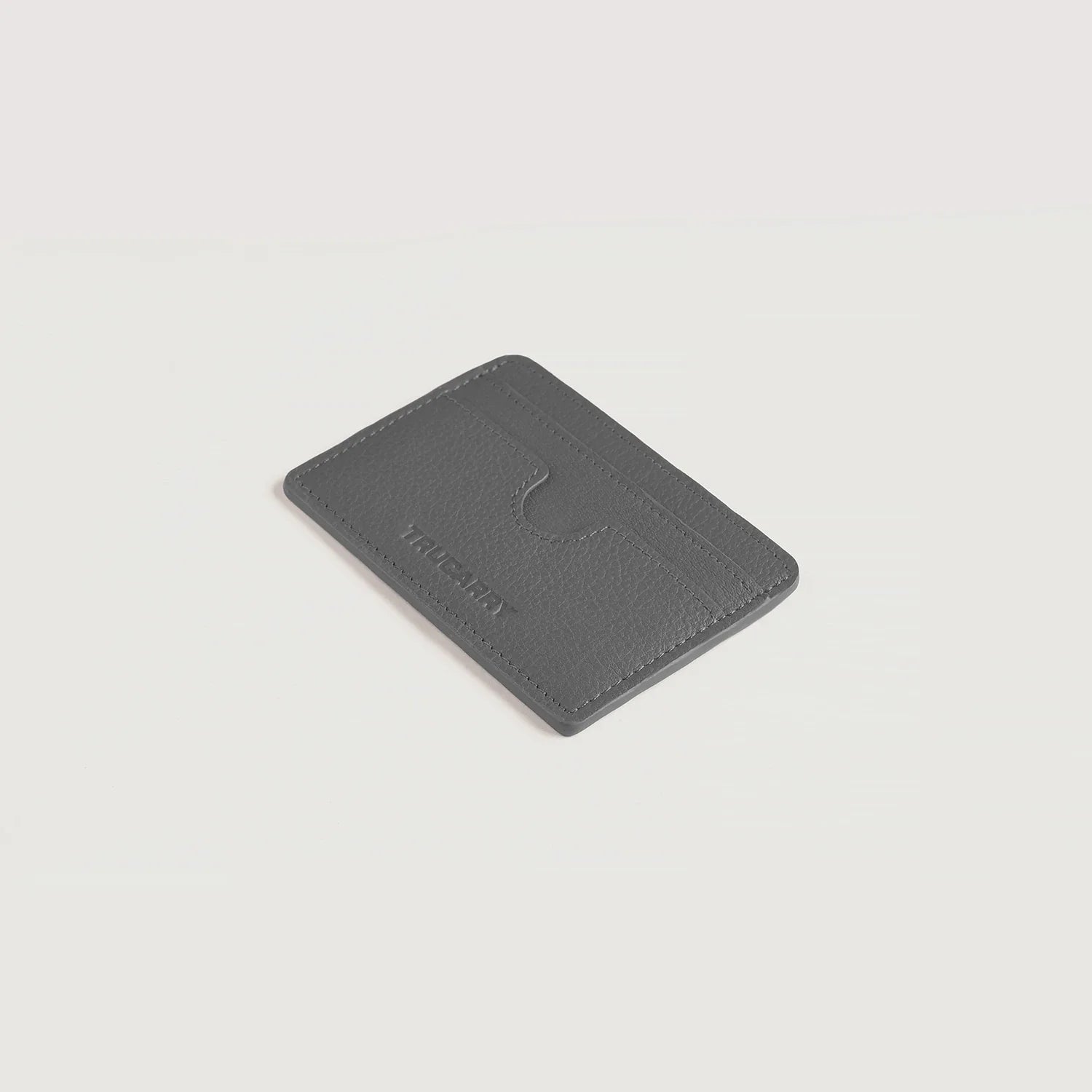 Karl Grey Leather Card Holder by Dash Racegear - unisex Leather Accessories view 3