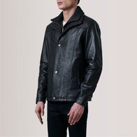 Klen Black Classic Jacket by Dash Racegear - men Jacket view 3