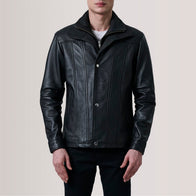 Klen Black Classic Jacket by Dash Racegear - men Jacket view 5