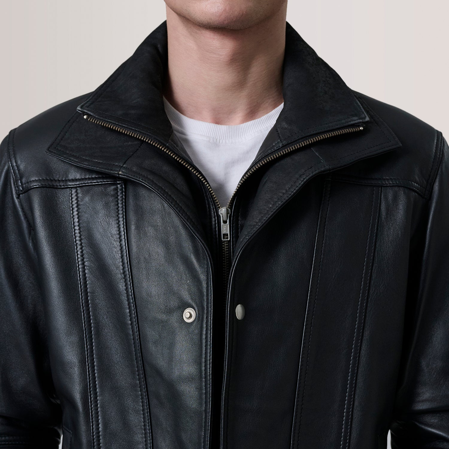 Klen Black Classic Jacket by Dash Racegear - men Jacket view 6