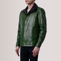 Klen Green Classic Jacket by Dash Racegear - men Jacket view 3