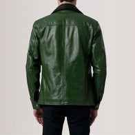 Klen Green Classic Jacket by Dash Racegear - men Jacket view 4
