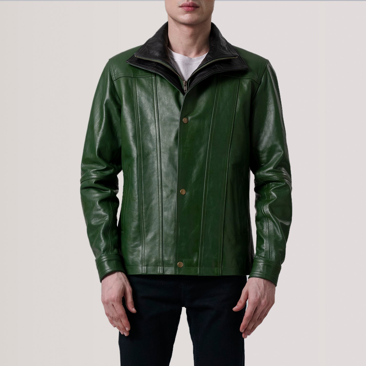 Klen Green Classic Jacket by Dash Racegear - men Jacket view 5