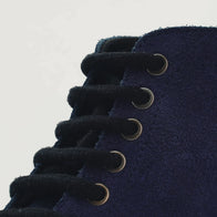 Knight Derby Midnight Blue Suede Leather Boots by Dash Racegear - men Leather Shoes view 4
