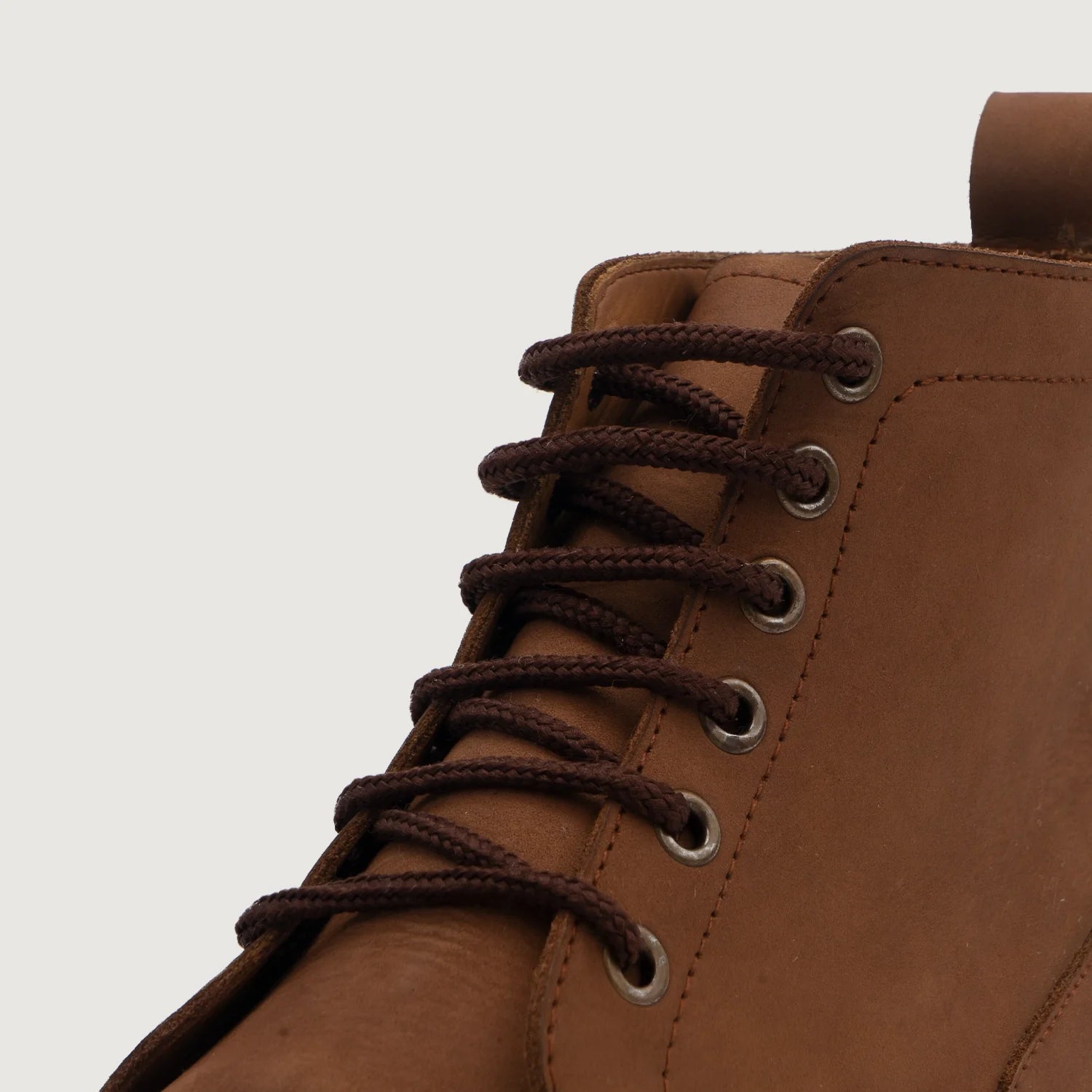 Knight Derby Oil Pull-up Brown Leather Boots by Dash Racegear - men Leather Shoes view 4