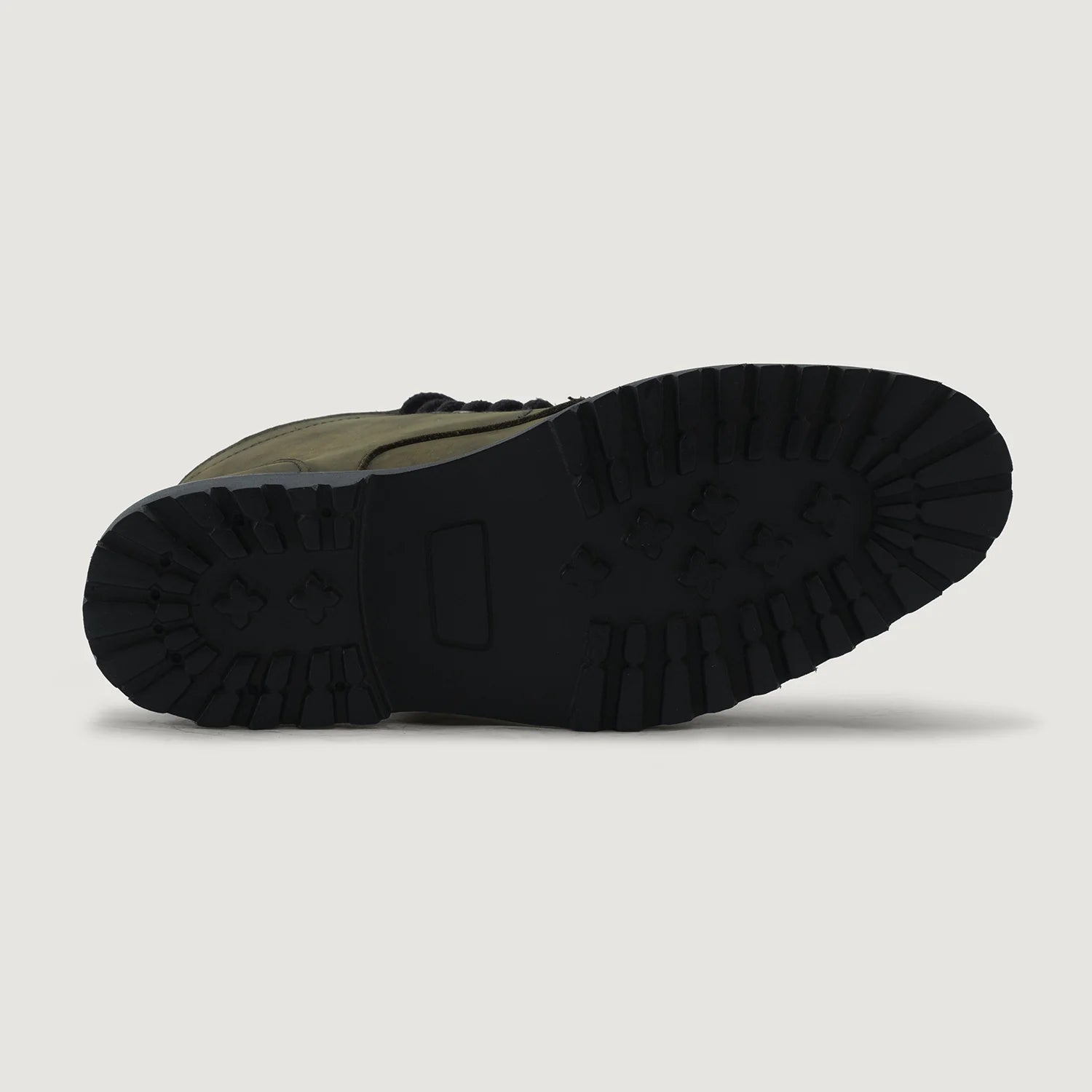 Knight Derby Olive Green Pullup Leather Boots - TerraGrip by Dash Racegear - men Leather Shoes view 4