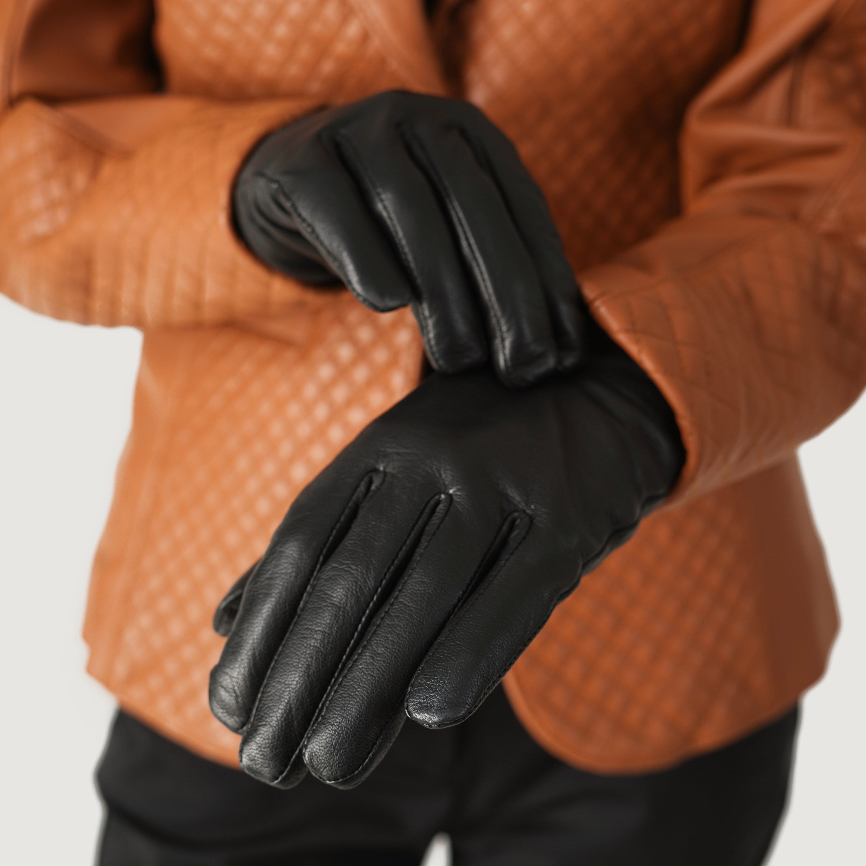 Women's Leather Gloves - Add On by Dash Racegear - women Leather Accessories view 4