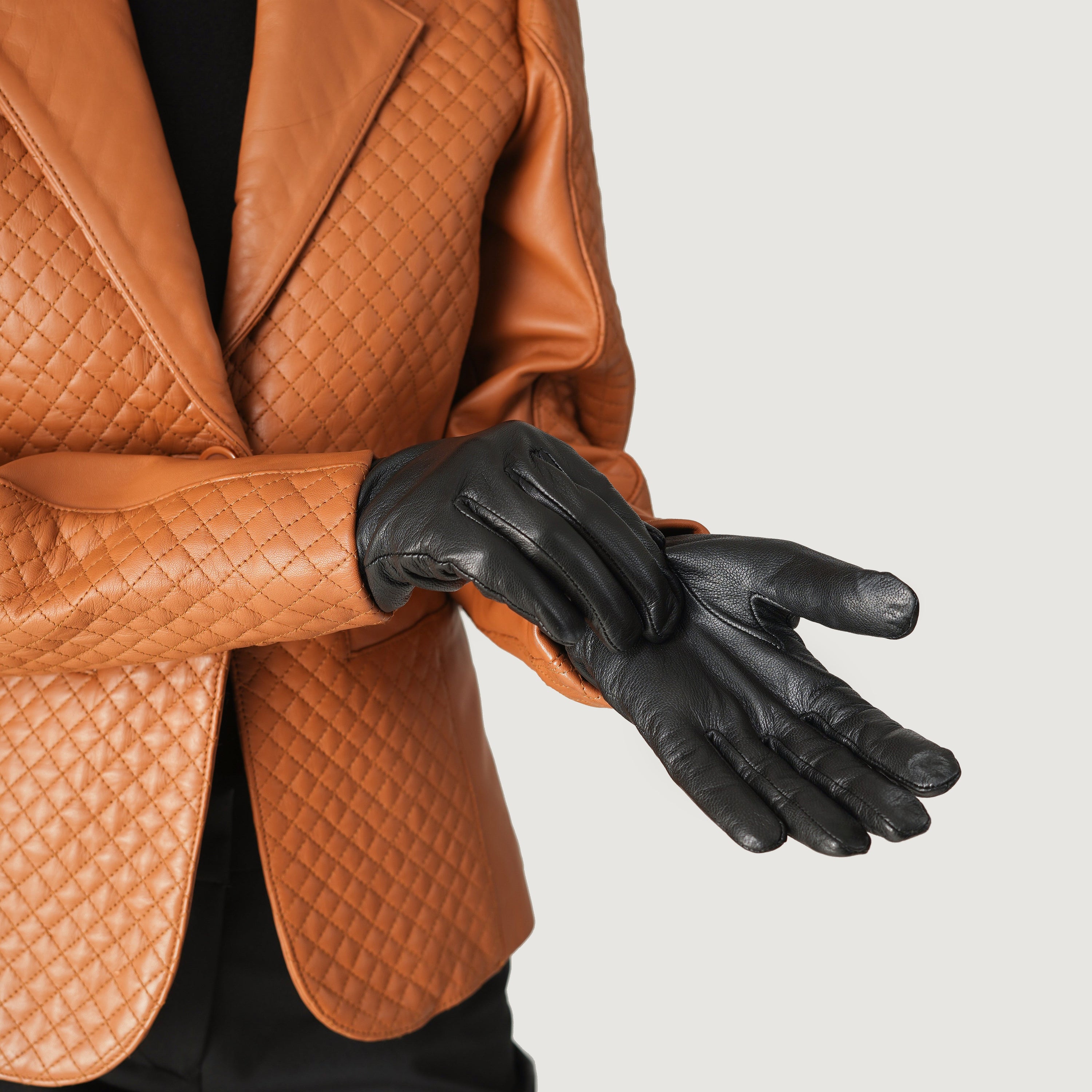 Women's Leather Gloves - Add On by Dash Racegear - women Leather Accessories view 5