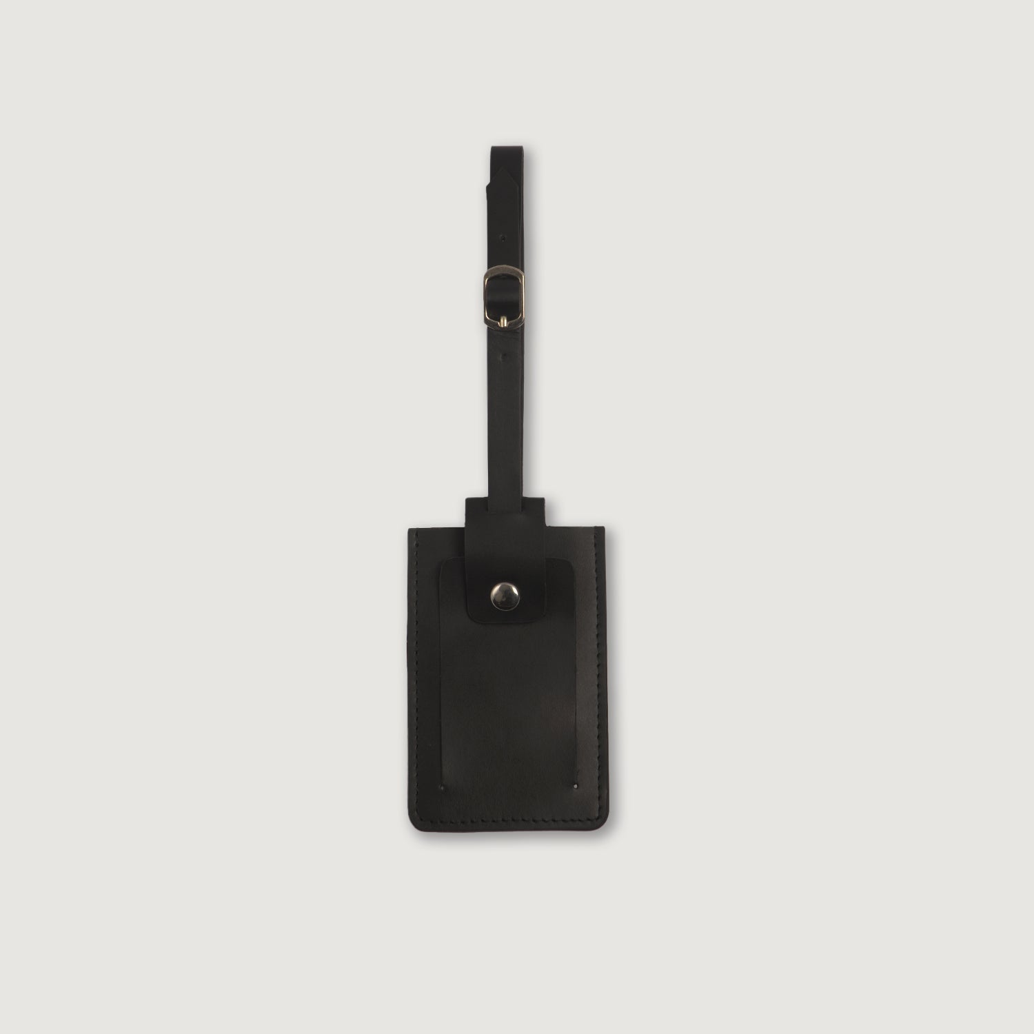 Lumen Brown Leather Luggage Tag by Dash Racegear - men Leather Accessories view 2