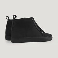 Marty High Top Black Nubuck Sneakers by Dash Racegear - men Leather Shoes view 10
