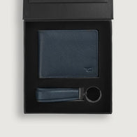 Marvin Blue Leather Gift Set by Dash Racegear - unisex Leather Accessories view 2