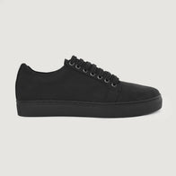 Murphy Low Top Black Nubuck Sneakers by Dash Racegear - men Leather Shoes view 6