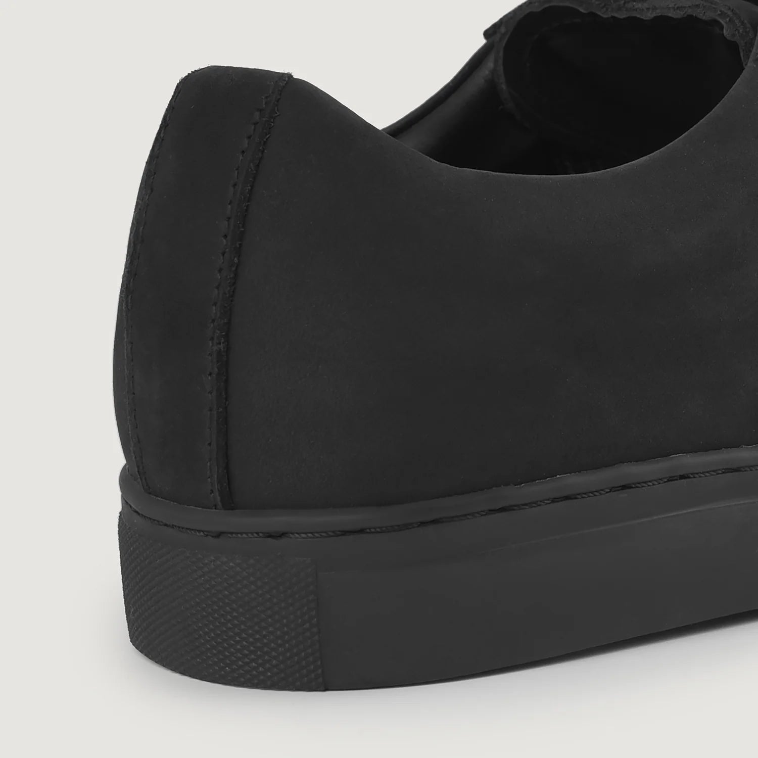 Murphy Low Top Black Nubuck Sneakers by Dash Racegear - men Leather Shoes view 8