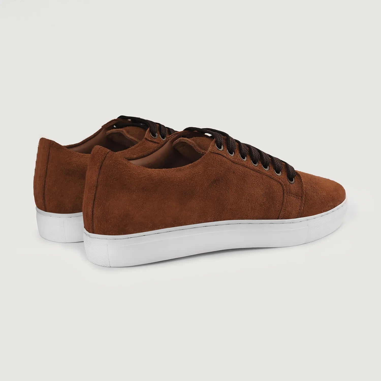 Murphy Low Top Brown Suede Sneakers by Dash Racegear - men Leather Shoes view 10