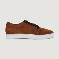Murphy Low Top Brown Suede Sneakers by Dash Racegear - men Leather Shoes view 6