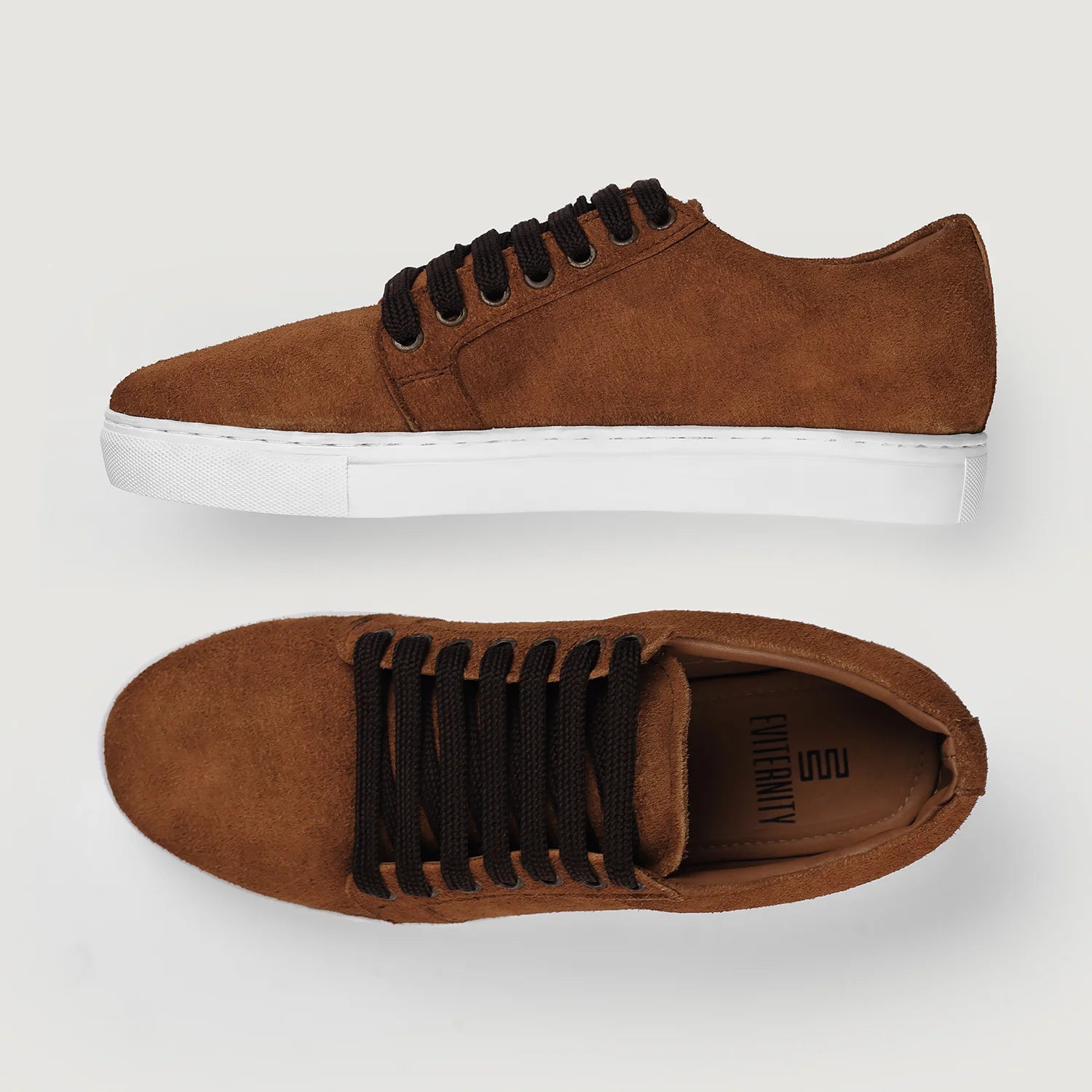 Murphy Low Top Brown Suede Sneakers by Dash Racegear - men Leather Shoes view 7