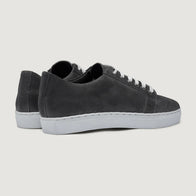 Murphy Low Top Grey Suede Leather Sneakers by Dash Racegear - men Leather Shoes view 2