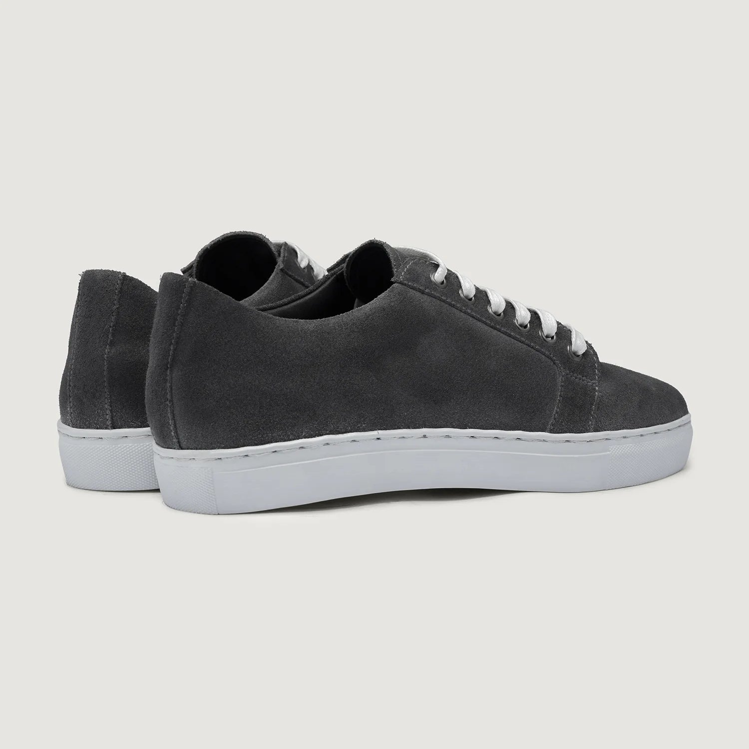 Murphy Low Top Grey Suede Leather Sneakers by Dash Racegear - men Leather Shoes view 2
