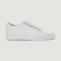 Murphy Low Top White Leather Sneakers by Dash Racegear - men Leather Shoes view 6