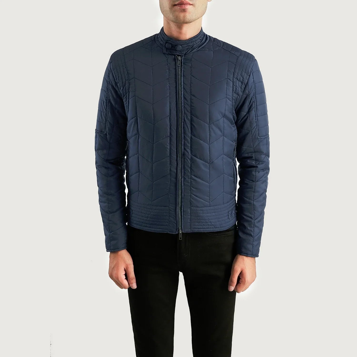 Nyle Quilted Windbreaker Jacket by Dash Racegear - men Jacket view 3