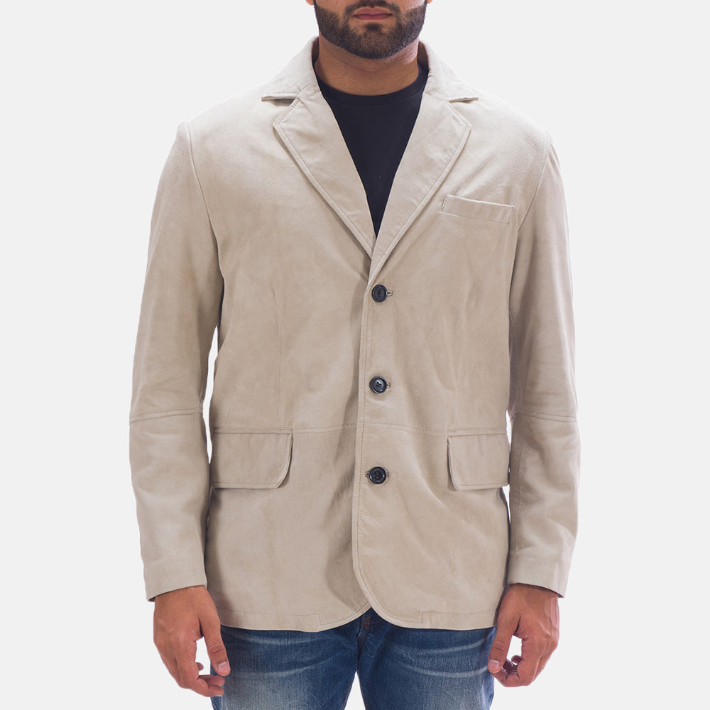 Professor By Day Suede Blazer by Dash Racegear - men Jacket view 1