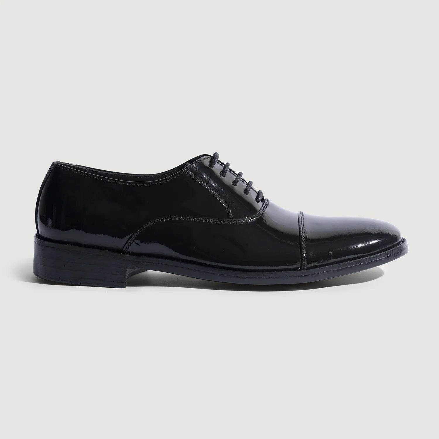Professor Oxford Black Patent Leather Shoes by Dash Racegear - men Leather Shoes view 2