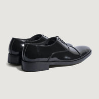 Professor Oxford Black Patent Leather Shoes by Dash Racegear - men Leather Shoes view 4
