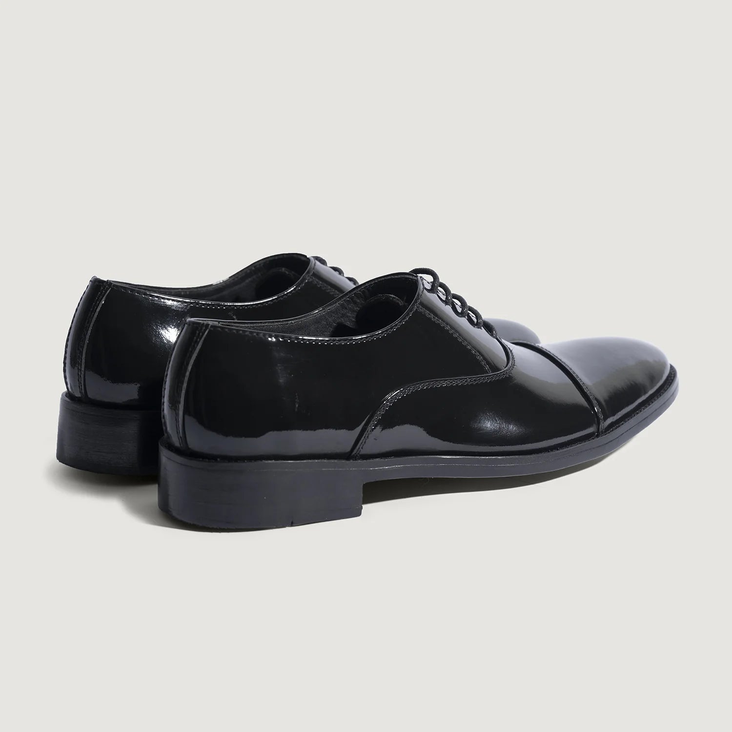 Professor Oxford Black Patent Leather Shoes by Dash Racegear - men Leather Shoes view 4
