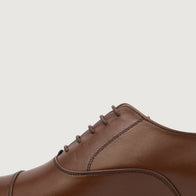 Professor Oxford Brown Leather Shoes by Dash Racegear - men Leather Shoes view 5