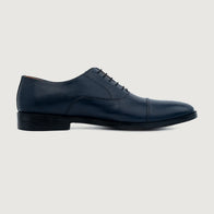 Professor Oxford Midnight Blue Leather Shoes by Dash Racegear - men Leather Shoes view 2
