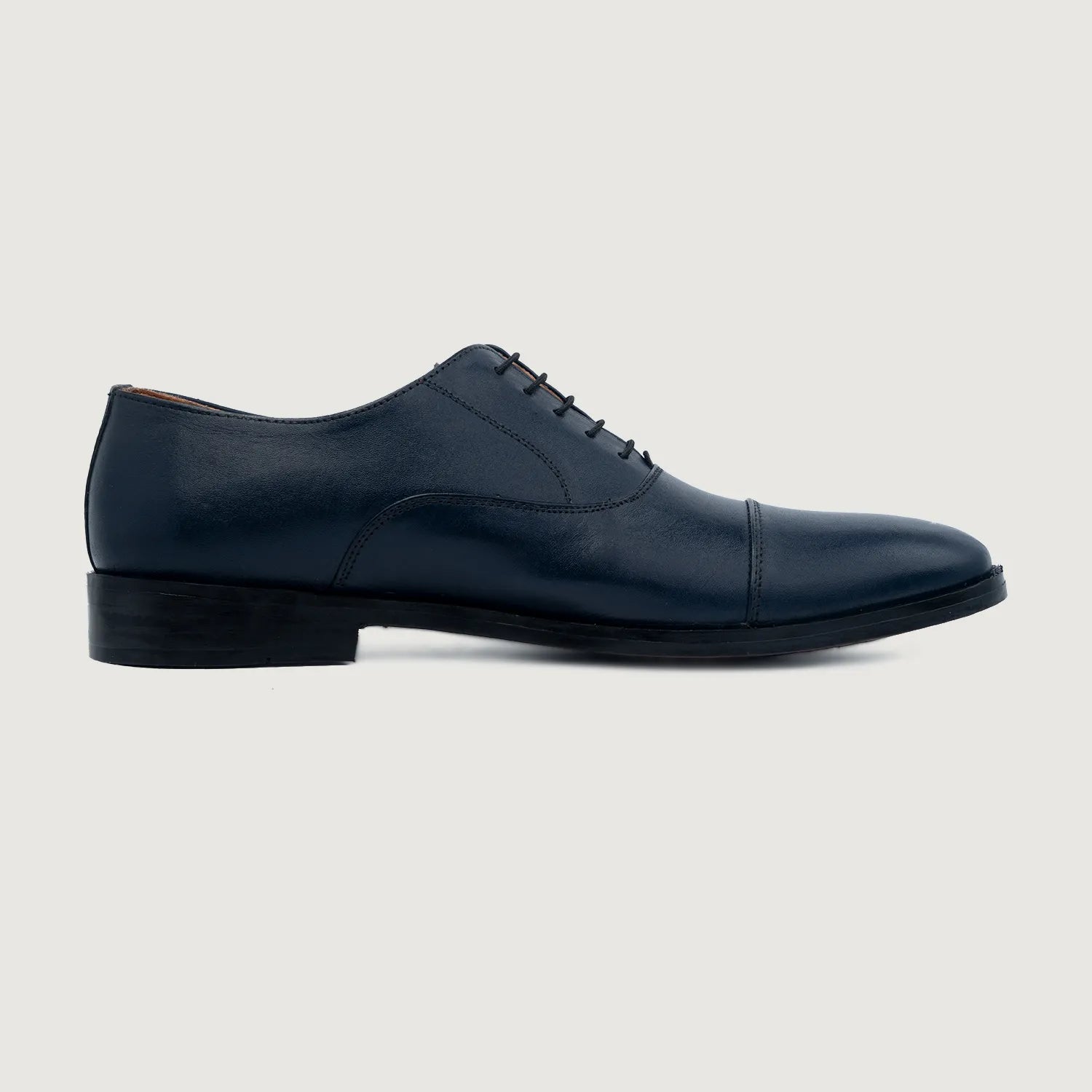 Professor Oxford Midnight Blue Leather Shoes by Dash Racegear - men Leather Shoes view 2